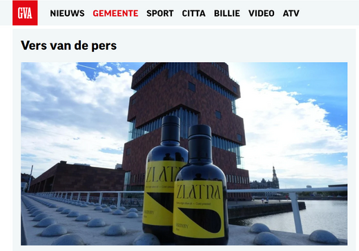 Featured in De Gazet van Antwerpen