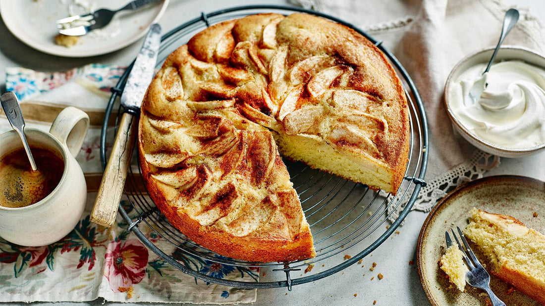 Italian Apple Olive Oil Cake